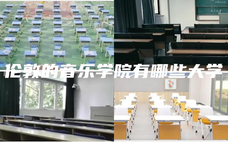 伦敦的音乐学院有哪些大学