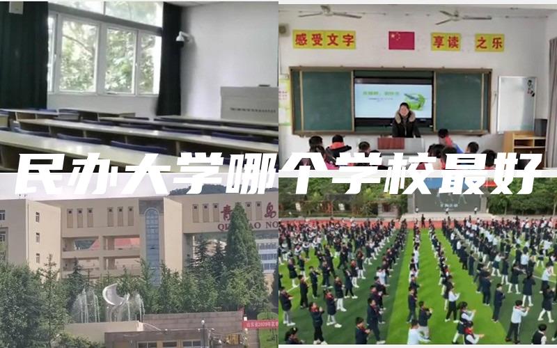 民办大学哪个学校最好