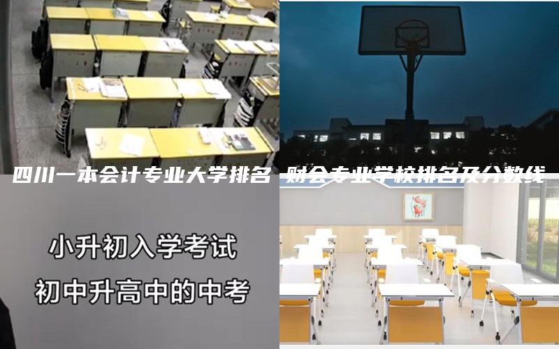 四川一本会计专业大学排名 财会专业学校排名及分数线