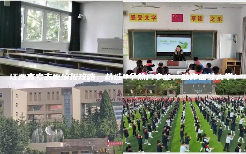 江西高考志愿填报攻略，精选4个热门专业，助你圆梦大学！