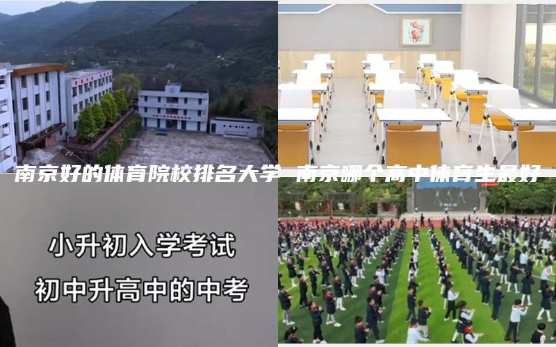 南京好的体育院校排名大学 南京哪个高中体育生最好