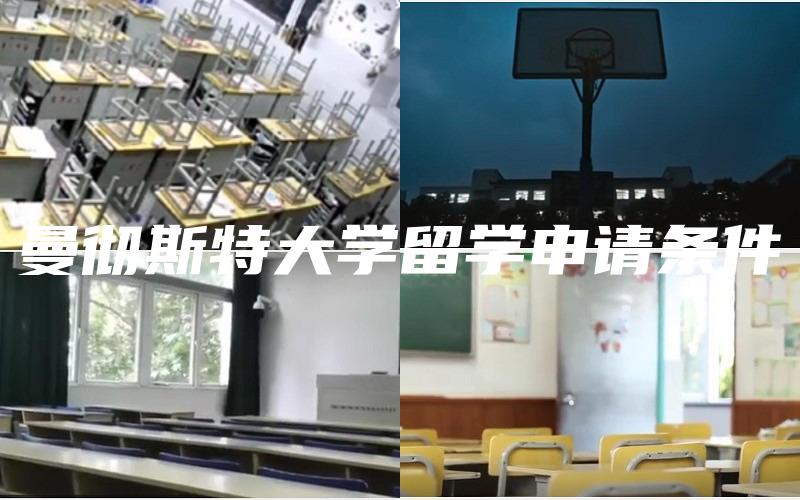 曼彻斯特大学留学申请条件