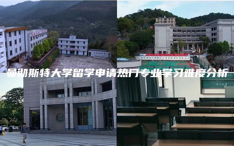 曼彻斯特大学留学申请热门专业学习难度分析