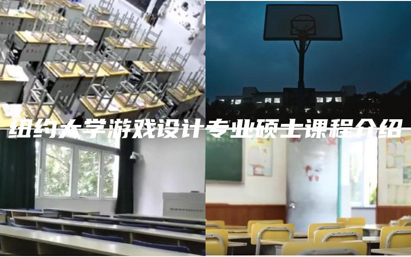 纽约大学游戏设计专业硕士课程介绍