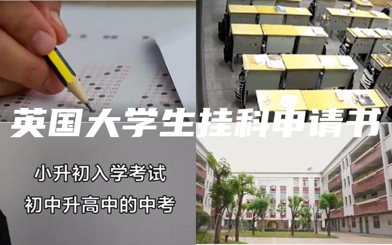 英国大学生挂科申请书