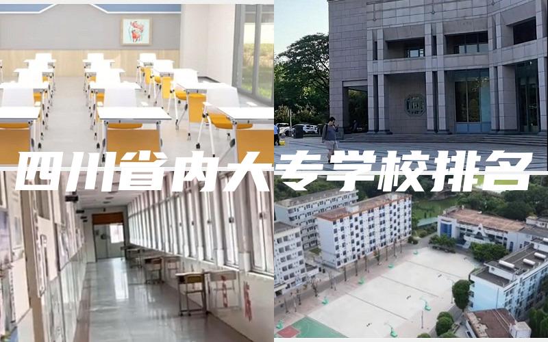 四川省内大专学校排名