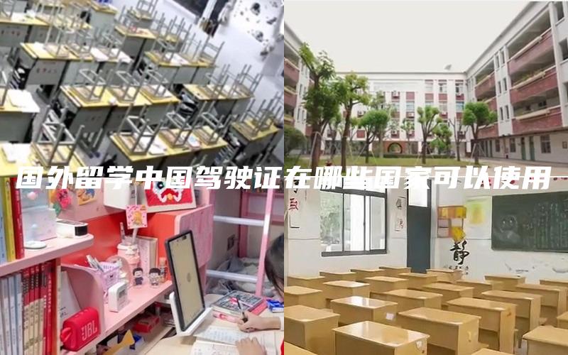 国外留学中国驾驶证在哪些国家可以使用