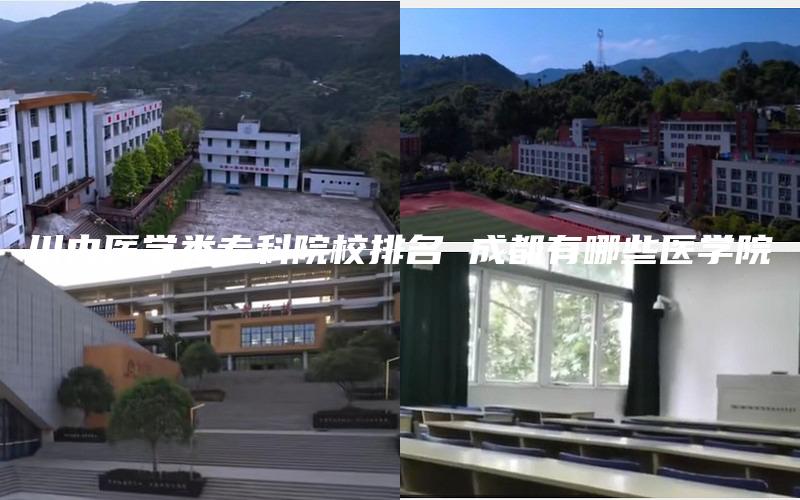 川内医学类专科院校排名 成都有哪些医学院