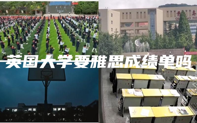 英国大学要雅思成绩单吗