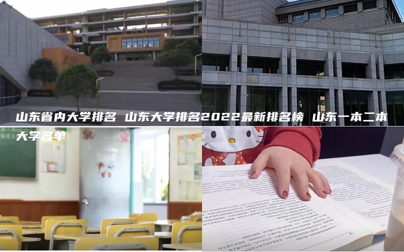 山东省内大学排名 山东大学排名2022最新排名榜 山东一本二本大学名单